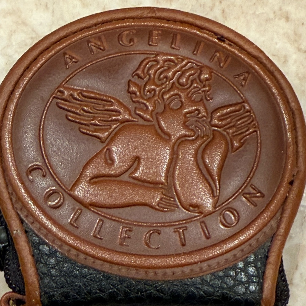 Angelina Collection Leather Look Coin Purse